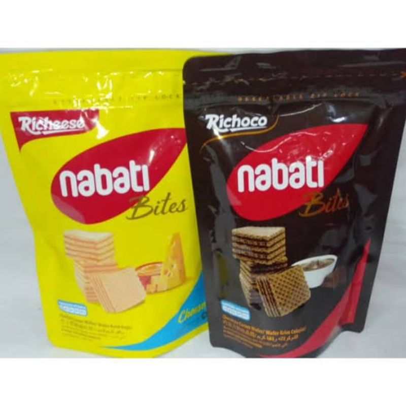 Jual RICHEESE NABATI RICHOCO WAFER KEJU POUCH 112GR | Shopee Indonesia