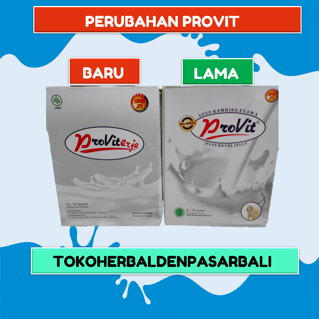 Jual Original Asli Susu Kambing Etawa Provit Plus Royal Jelly Denpasar