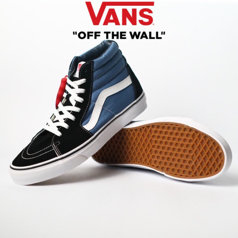 Vans SK8 Hi Navy White Original