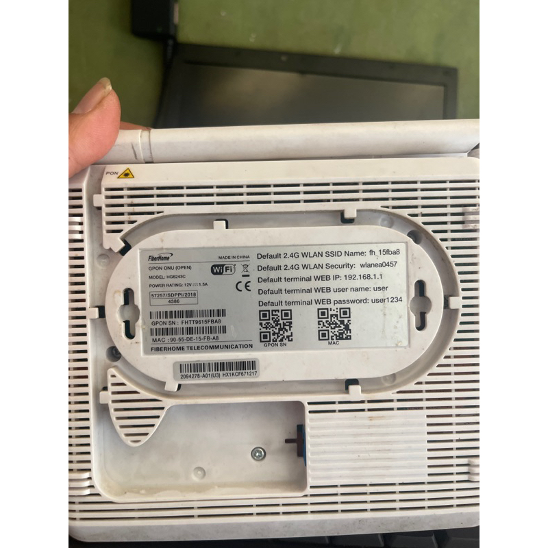 Jual modem fiberhome HG6243C (FH Polos) | Shopee Indonesia