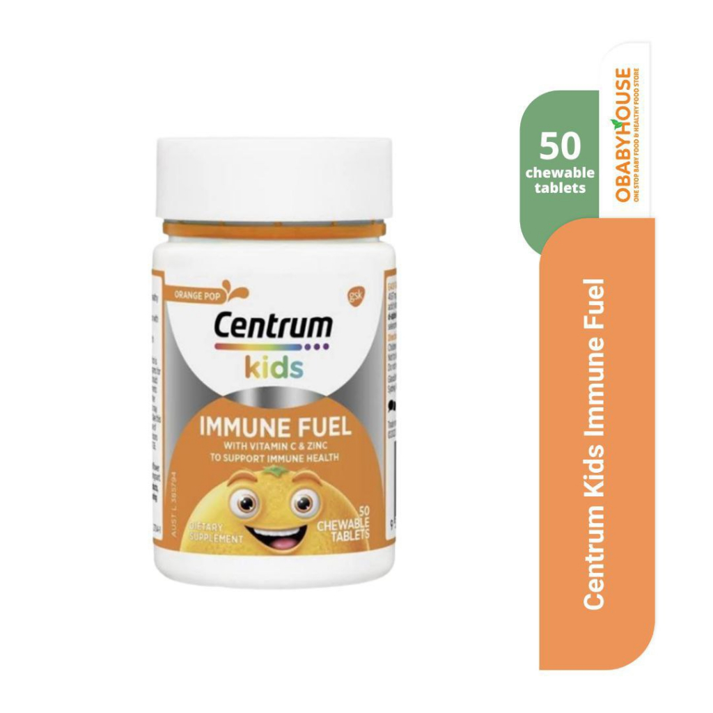 Jual Centrum Kids Multivitamin 50 Chewable Tablets - Immune Fuel (Exp ...