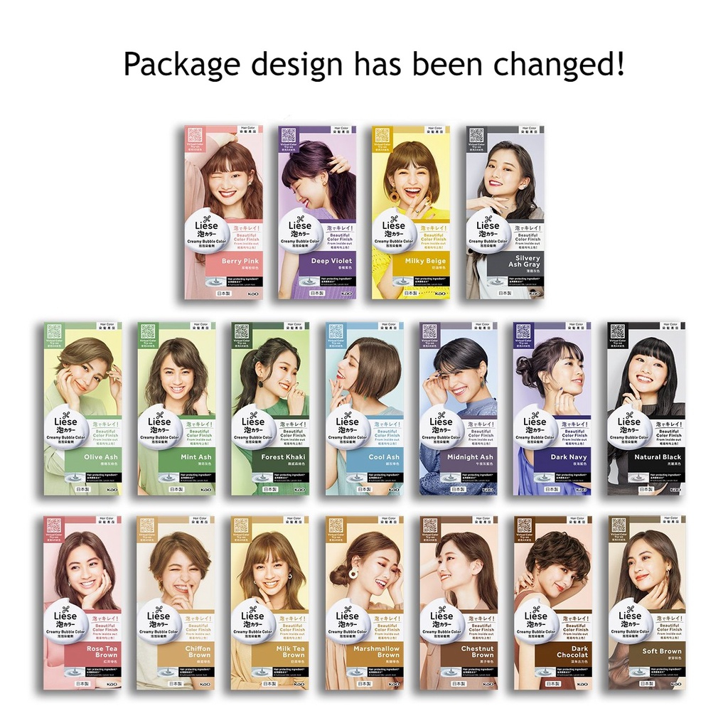 Jual TERMURAH Exp 2026 Liese Creamy Bubble Hair Color 200ml - Liese