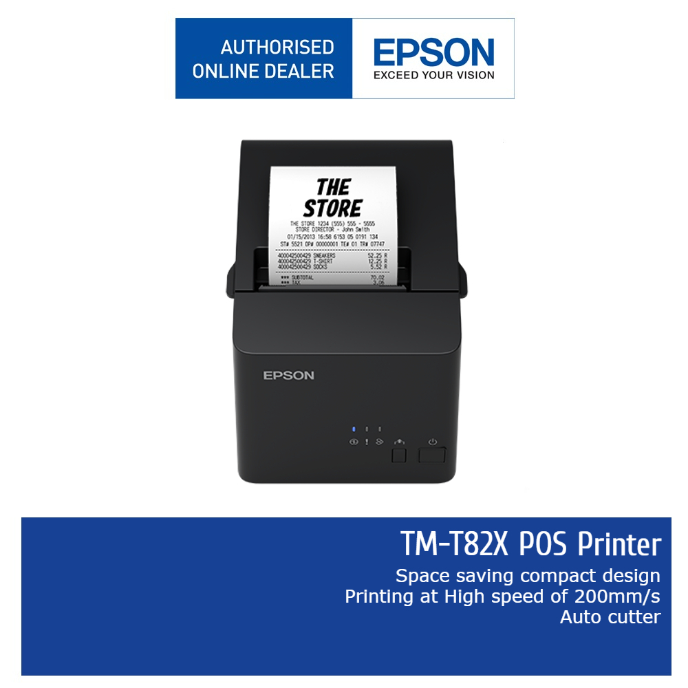 Jual Printer Epson Pos Tm T82x Usb Serial Ethernet Shopee Indonesia 8611