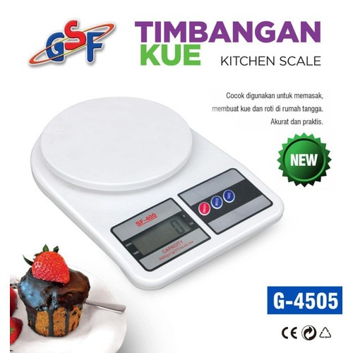 Jual GSF G-4505 / SF-400 / Minato Timbangan Digital Kitchen Digital ...