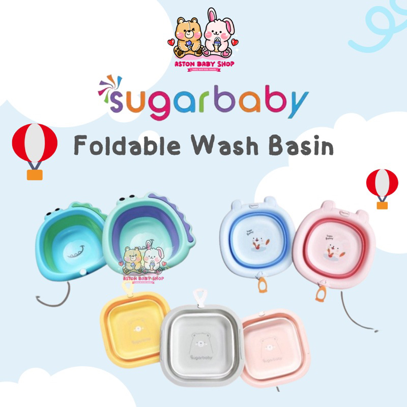 Jual Sugar Baby Foldable Baby Wash Basin/Ember Lipat/Baskom Lipat ...