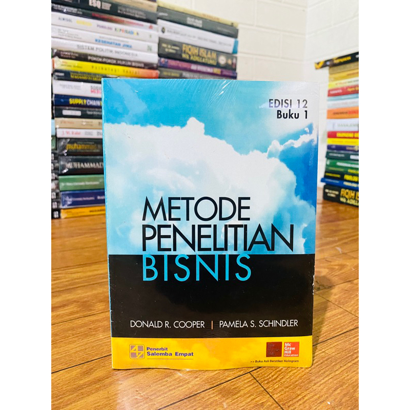 Jual T.B.S.I. METODE PENELITIAN BISNIS EDISI 12 BUKU 1 - DONALD R ...