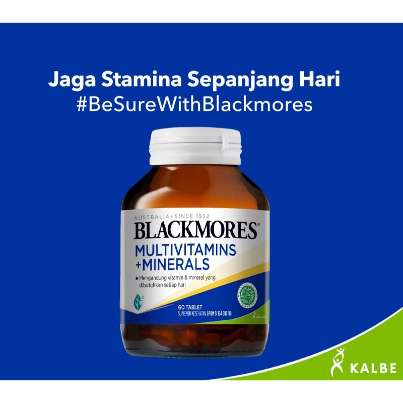Jual Blackmores Multivitamin isi 60 Tablet Kalbe | Shopee Indonesia