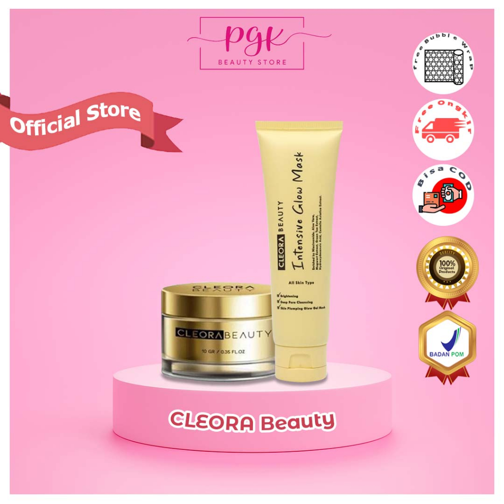 Jual CLEORA - beauty Exclusive Jelly Booster/Intensive Glow Mask ...