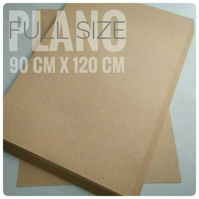 Jual Kertas Samson Coklat 150 Gsm Ukuran Plano 90 X 120 | Kertas Kraf ...