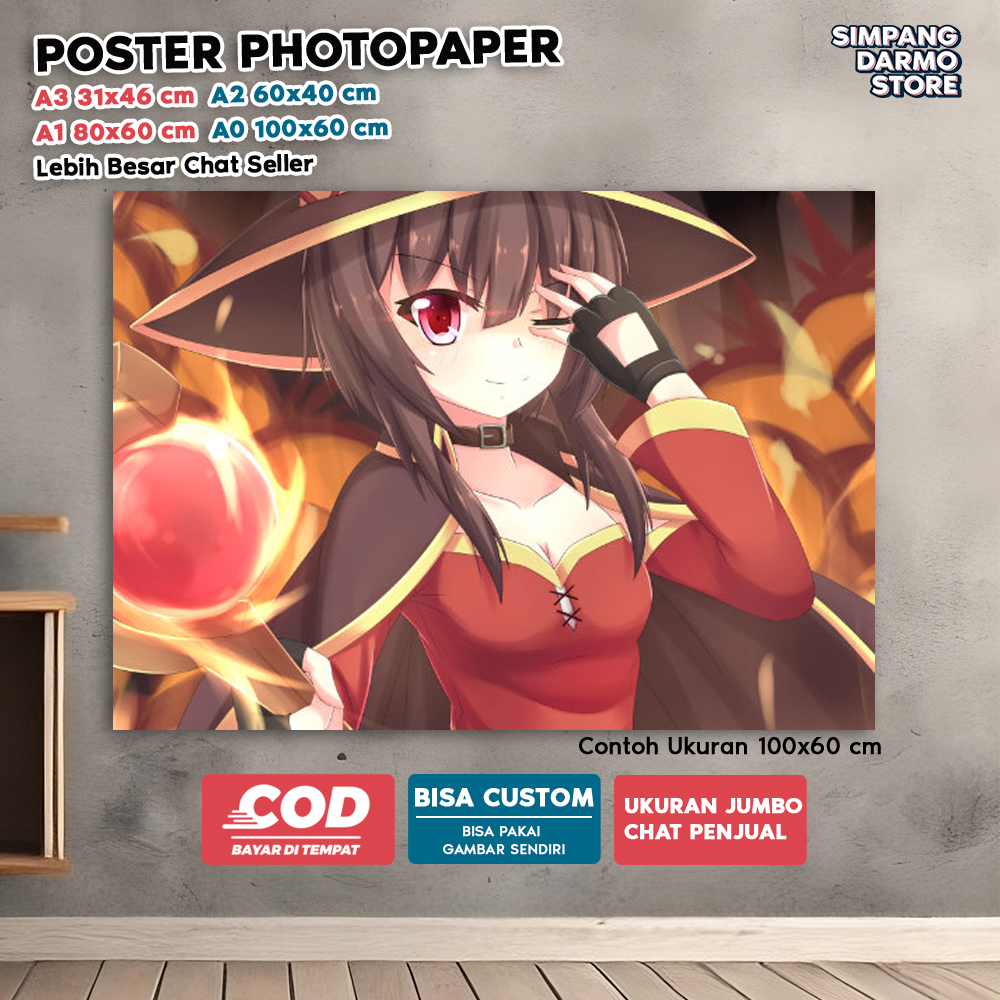Jual Poster Anime Konosuba: An Explosion on This Wonderful World ...