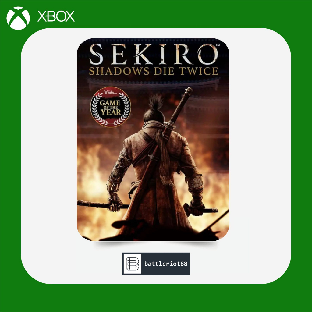 Jual Sekiro Shadows Die Twice GOTY (Original Xbox One & Series XS) Shopee Indonesia