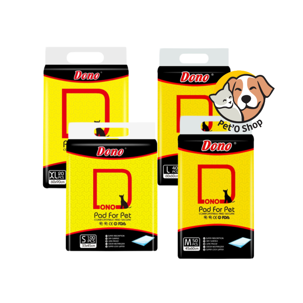 Jual Dono Training Pad Perlak Per Pack Pee Pad Underpad Untuk Anjing