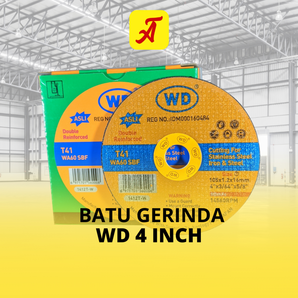 Jual BATU GERINDA POTONG WD 4 INCH (1.2MM ) | Shopee Indonesia