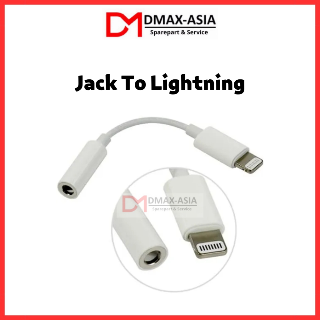 Jual Usb Jack Audio Konektor Connector Lightning Headphone Shopee
