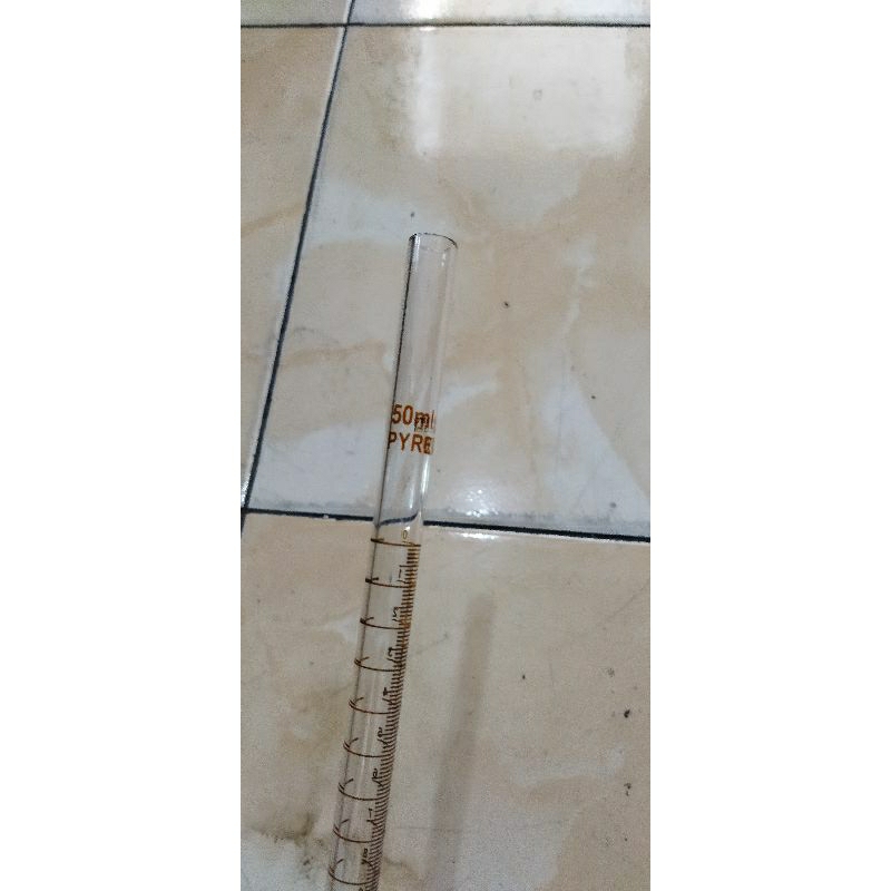 Jual Buret 50ml PYREX kran glass grade A Shopee Indonesia