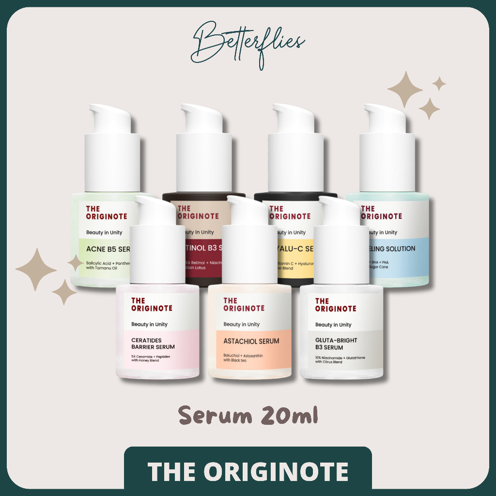 Jual THE ORIGINOTE Acne B5 | Retinol B3 | Hyalu-C | Ceratides Barrier ...