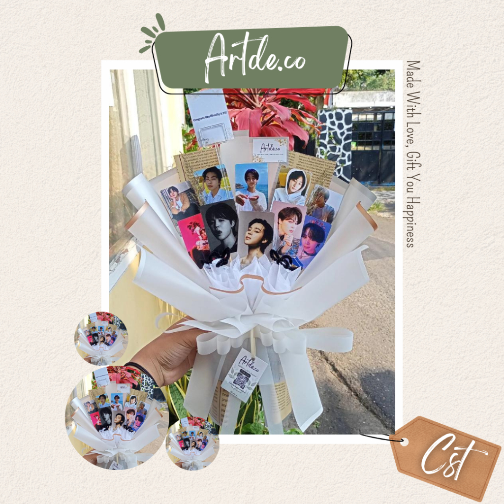 Jual BUKET PHOTOCARD - BUKET MURAH - BUKET WISUDA - CUSTOM | Shopee ...