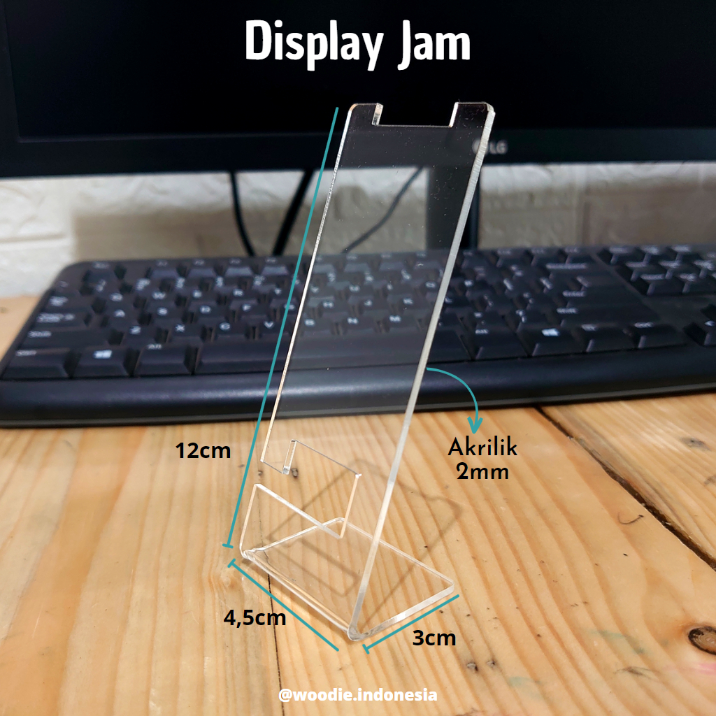 Jual Display Jam Tangan Akrilik Tempat Pajangan Jam Tangan Display ...