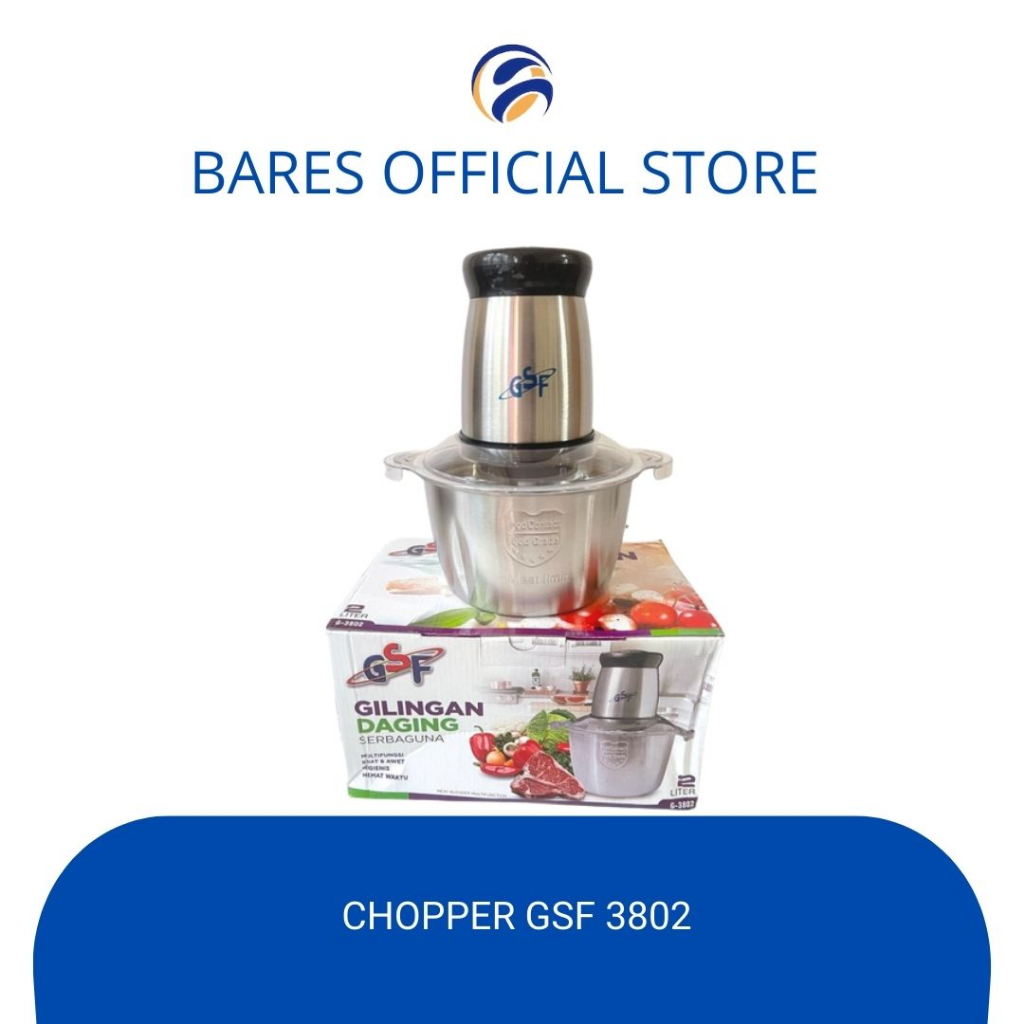 Jual Food Processor Electric Food Chopper GSF-3802 Penggiling Daging ...
