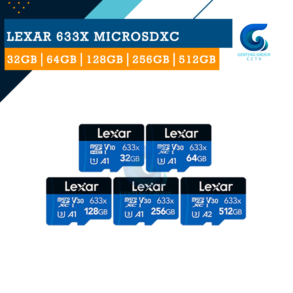 Jual Memory Card LEXAR HIGH PERFORMANCE 633X MICROSD XC ORIGINAL ...