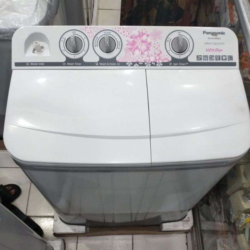 Jual MESIN CUCI PANASONIC 2 TABUNG 7KG NA-W76BBZ2 | Shopee Indonesia