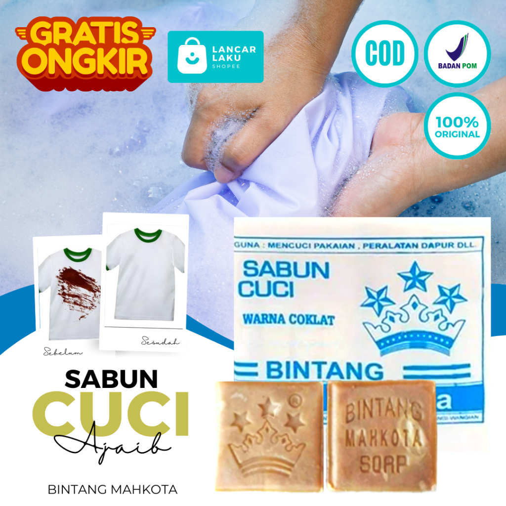 Jual [8 BATANG] Sabun Ajaib Penghilang Noda Sabun Ajaib Platinum Sabun ...