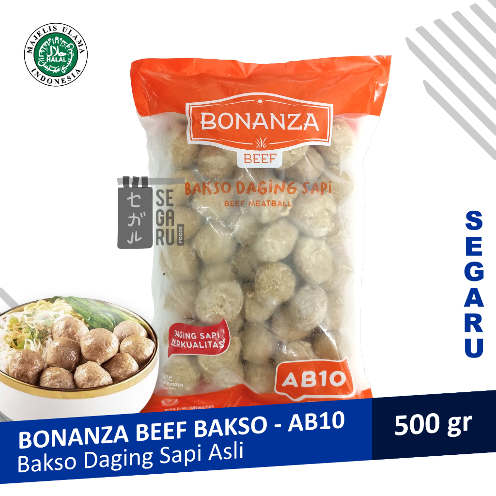 Jual Bonanza Bakso Daging Sapi Asli Ab 10 500 Gr Shopee Indonesia