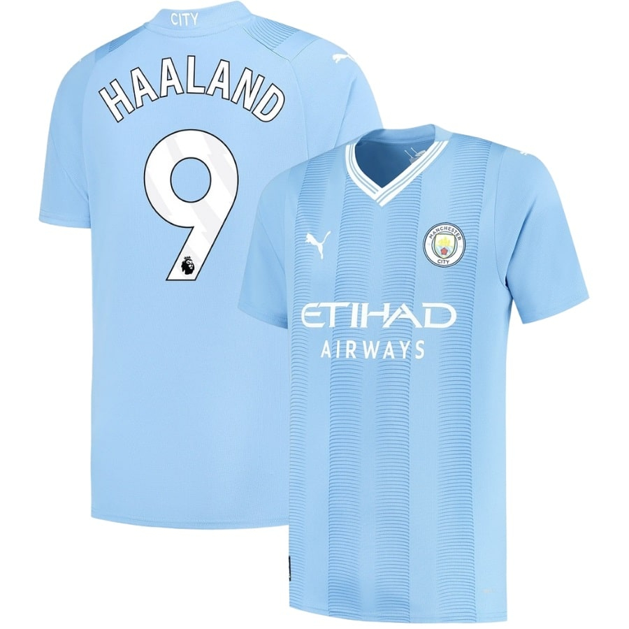 Jual JERSEY BAJU BOLA PRIA MAN CITY HOME 2023 2024 PLUS NAMSET HAALAND   Id 11134207 7qul0 Li01wotvpvwude