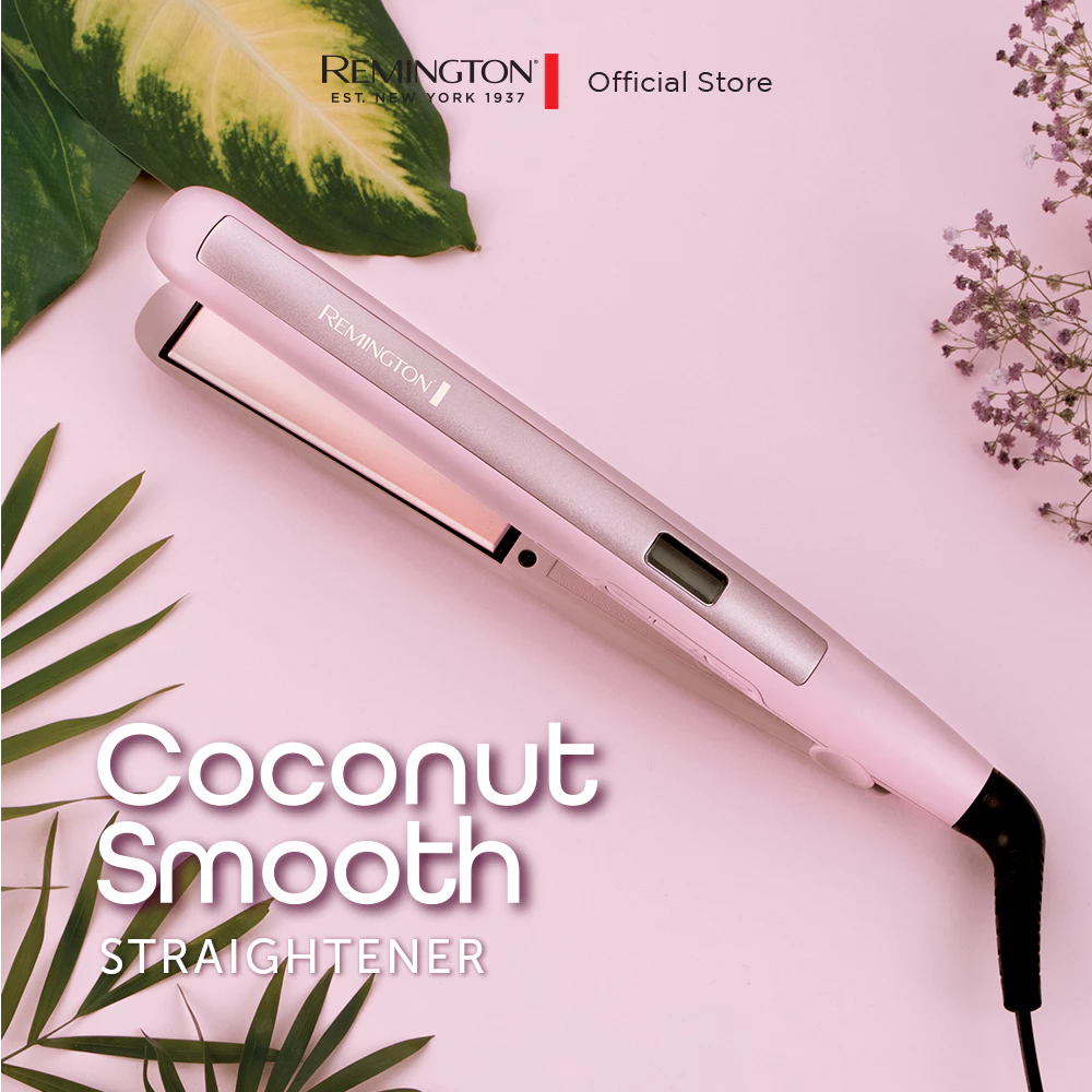 Remington Catokan Pelurus Rambut Coconut Smooth S5901 thumbnail 2