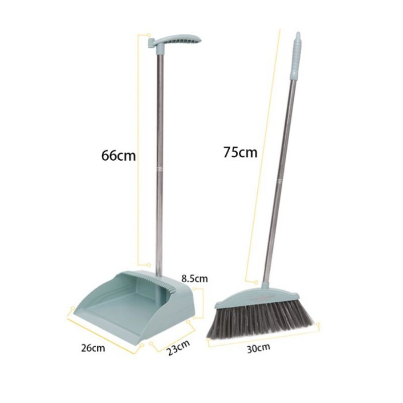Jual Sapu Set Pengki Alat Pembersih Lantai/ Broom Set Dustpan Set Sapu ...