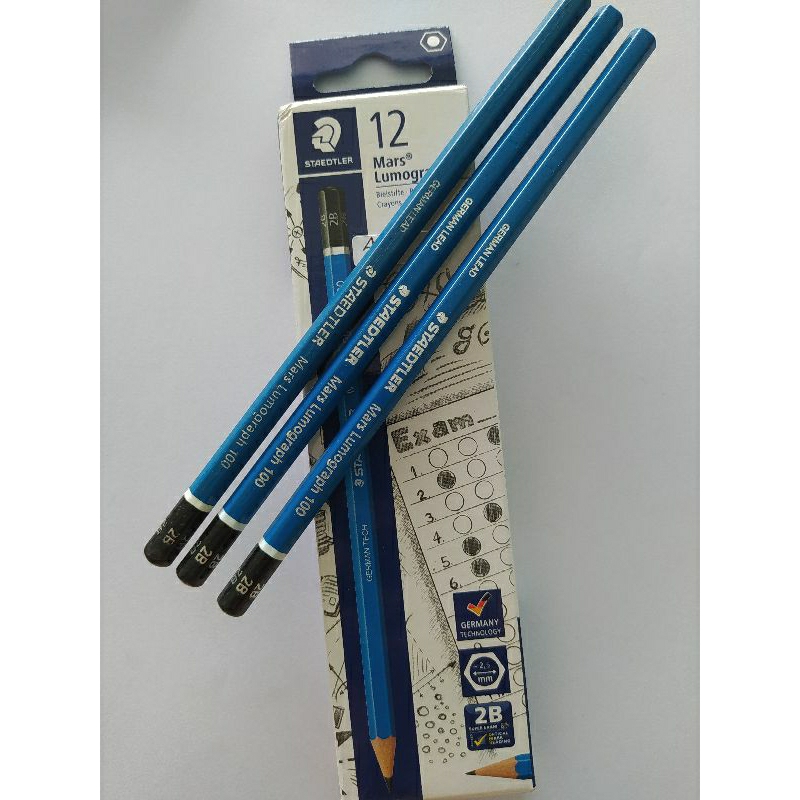 Jual Pensil Staedtler 2b Asli Pensil Komputer 2b Shopee Indonesia