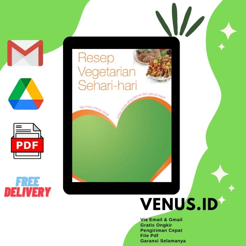 Jual Resep Vegetarian Sehari-Hari | Shopee Indonesia