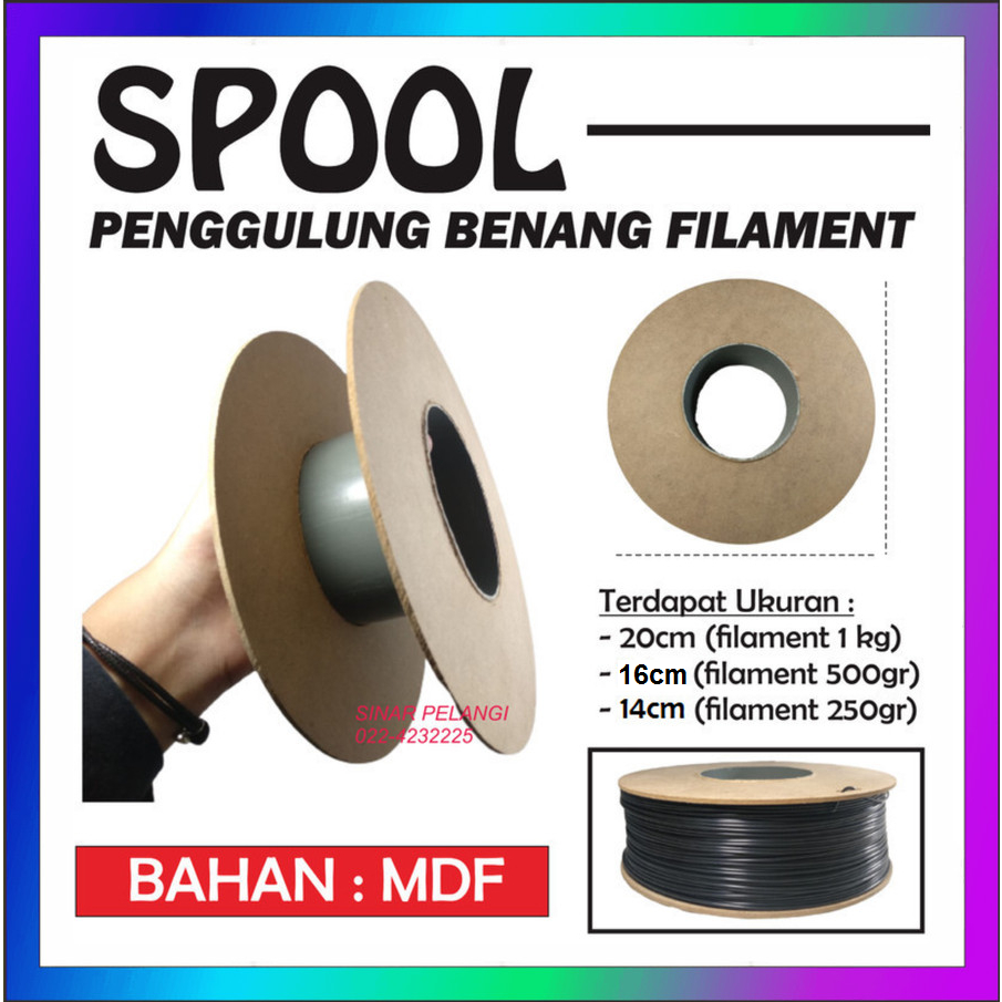 Jual SPOOL BOBIN ROLL KLOSAN PENGGULUNG BENANG KABEL PVC MDF RAPI ...