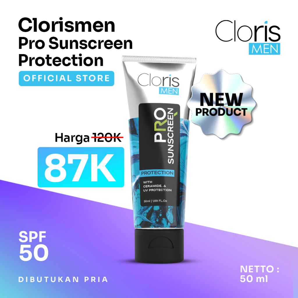 Jual CLORIS MEN SOAP Clorismen Original Brightening Acne Serum Cream ...