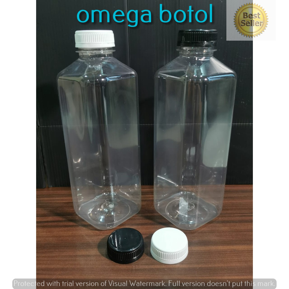 Jual Botol Cantik Jus Kale Kopi Teh 1L 1 L KOTAK 1liter liter 1000 ml ...