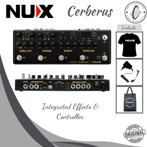 Jual NUX Cerberus Intergrated Effect & Controller Multi Efek Pedal