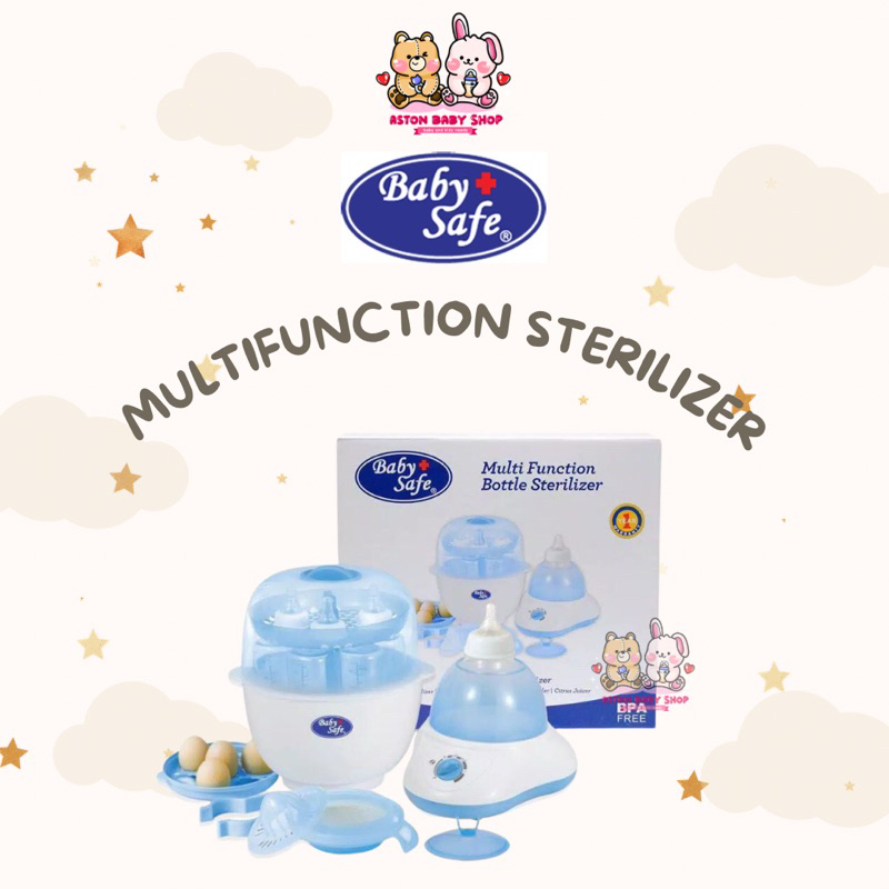 Jual Baby Safe Multi Function 8 In 1 Milk Bottle Warmer Sterilizer ...