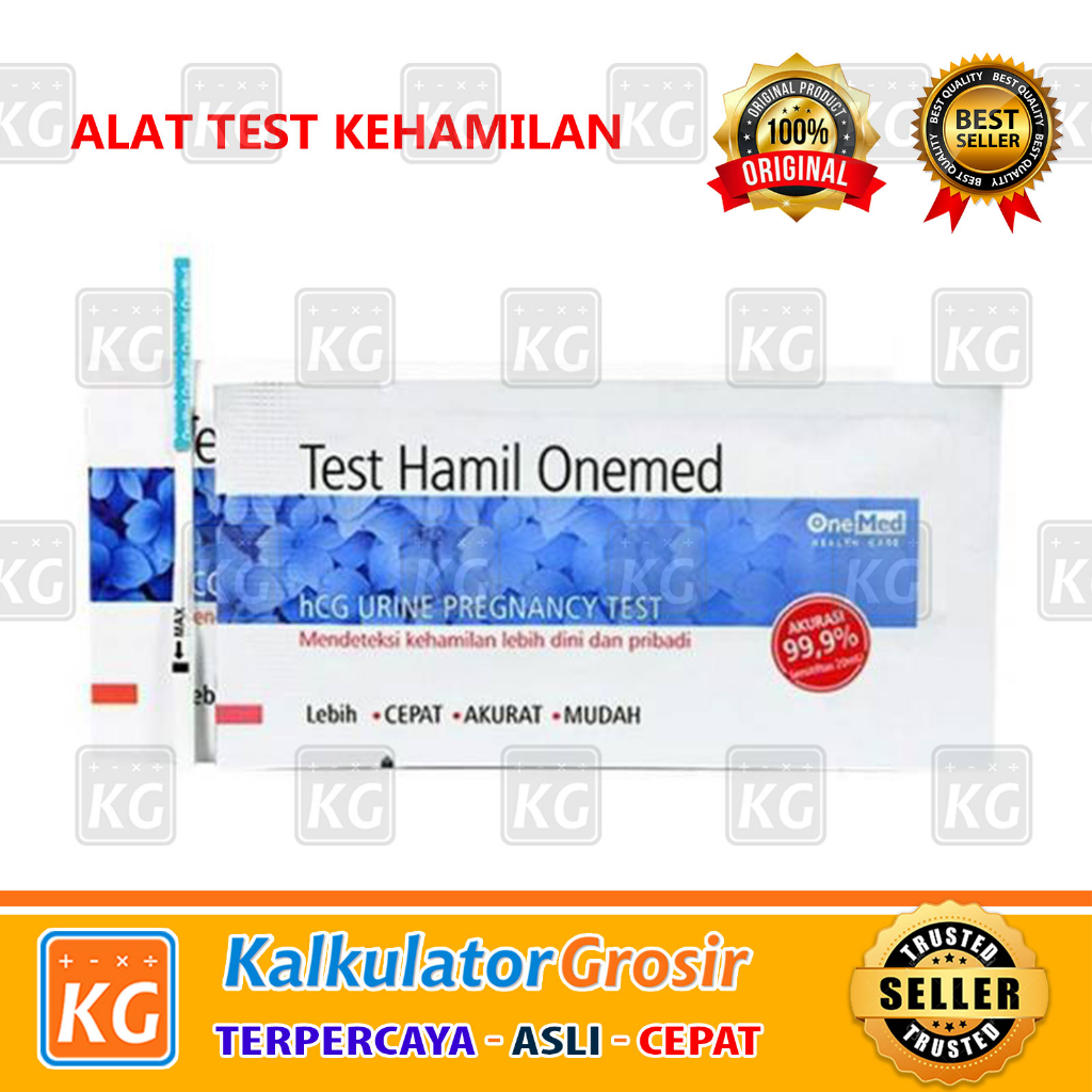 Jual Termurah Tespek Test Pack Testpack Strip Alat Tes Kehamilan One Med Onemed Eceran Shopee