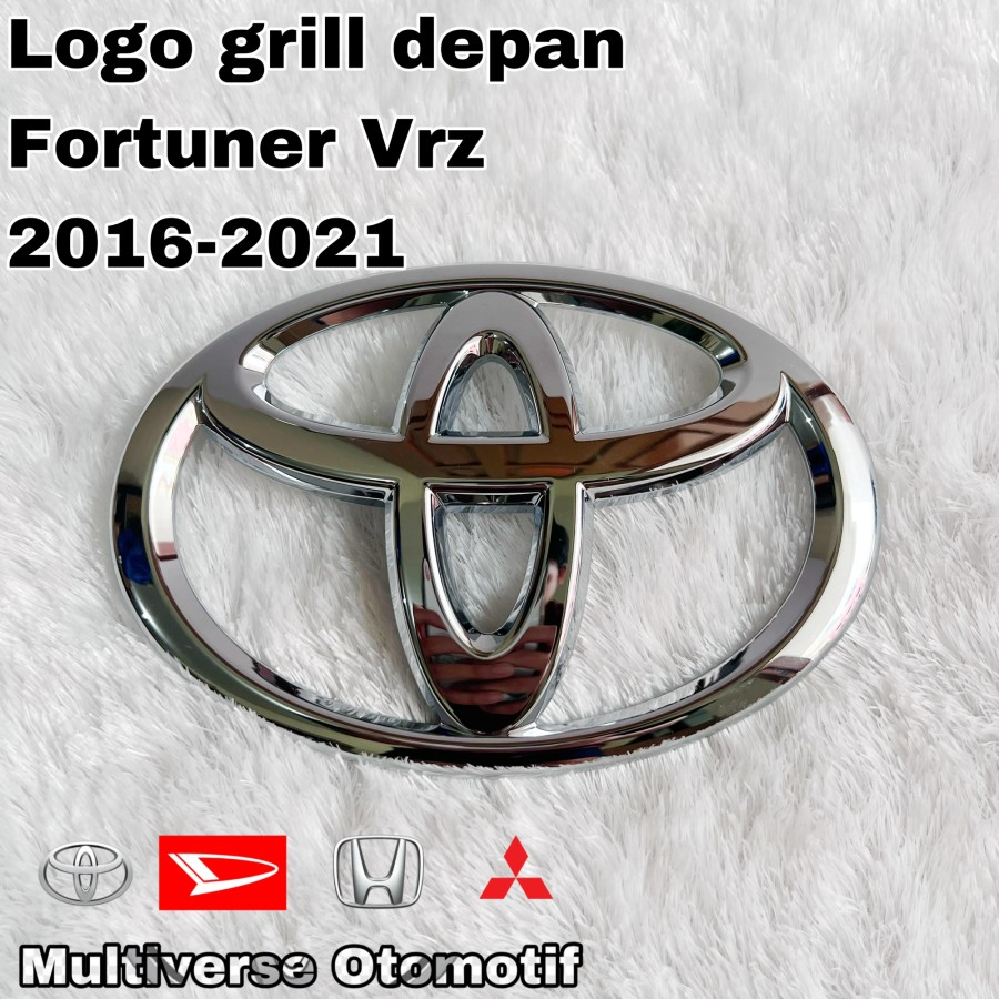 Jual Logo Emblem Grill Depan Mobil Fortuner Vrz Original