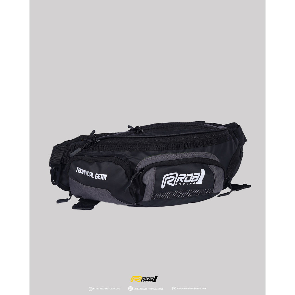 Jual Waist Bag Medium ROB1 Racing Grey | Shopee Indonesia