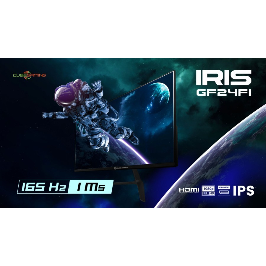 Jual Monitor CUBE GAMING IRIS 23.8