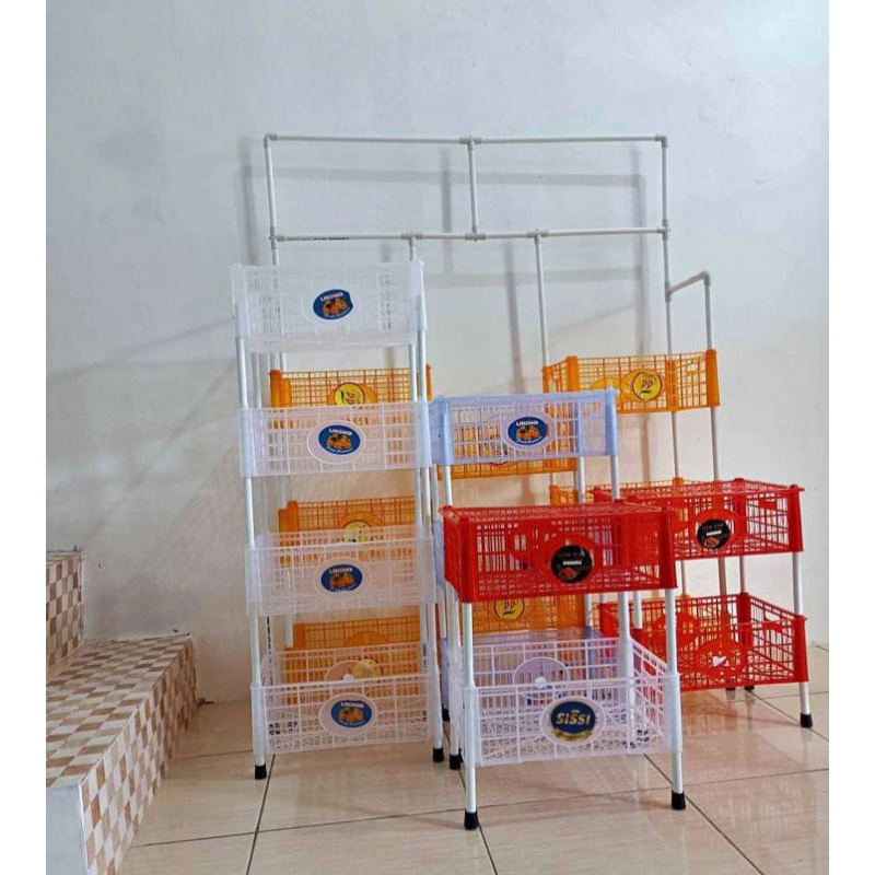 Jual RAK SUSUN KERANJANG SUSUN SERBA GUNA DOUBLE PACKING PAKAI KARDUS ...