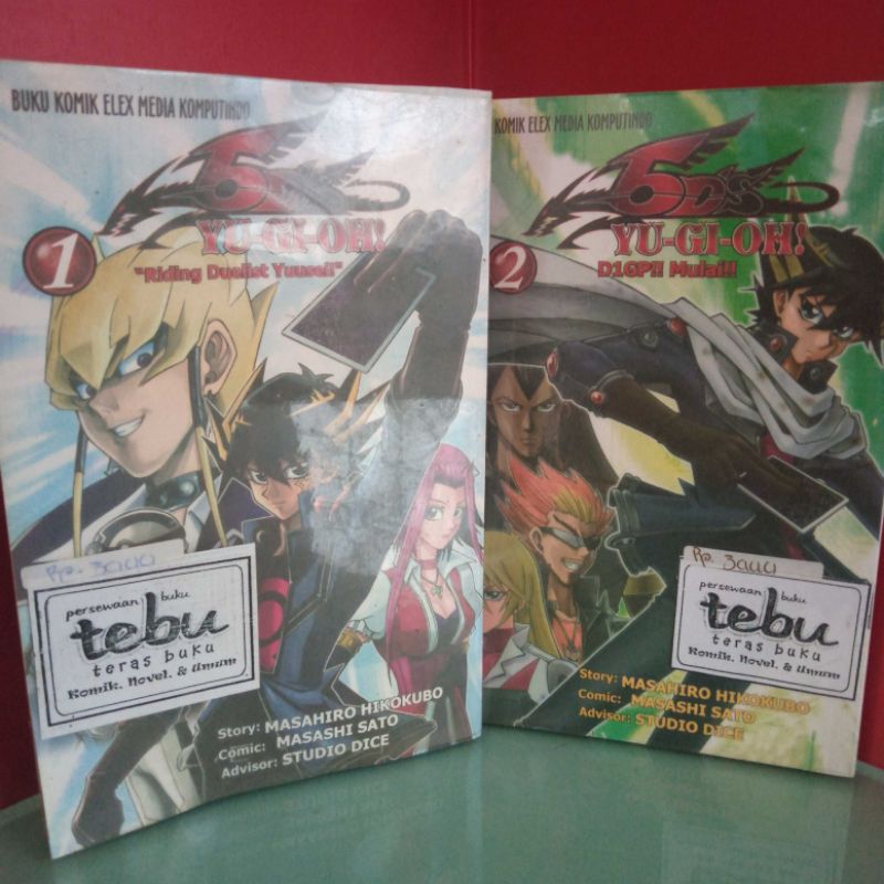 Jual Komik YU-GI-OH 5DS By Masahiro Hikokubo Vol.1, 2 (satuan) | Shopee ...