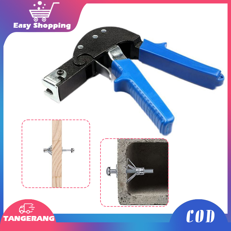 Jual Heavy Duty Wall Anchor Gun Metal Setting Tool For Hollow Wall