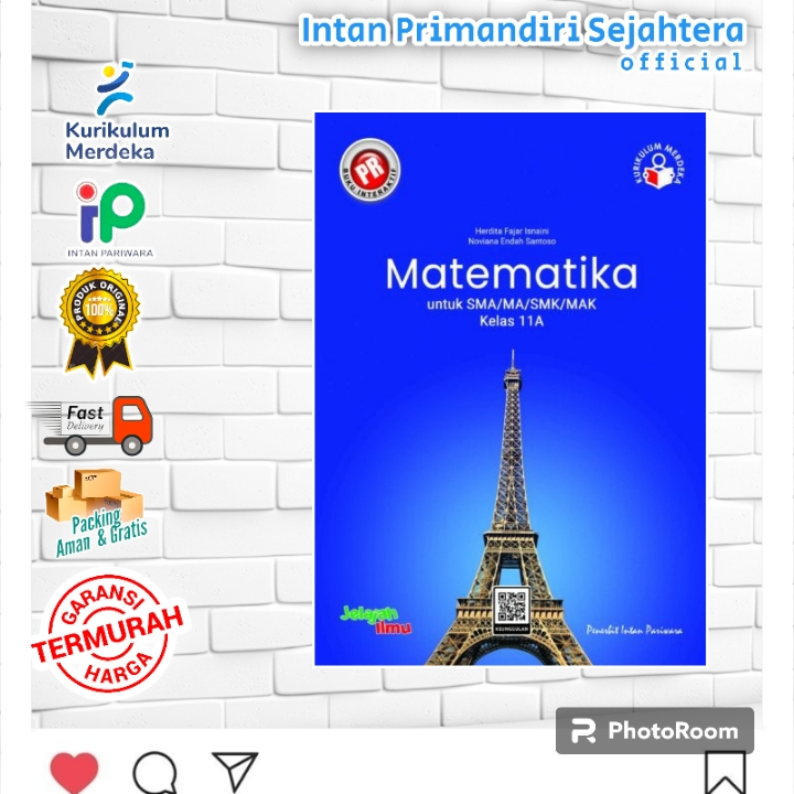 Jual PROMO!!! BUKU PR Interaktif Kurikulum Merdeka SMA/MA : MATEMATIKA ...