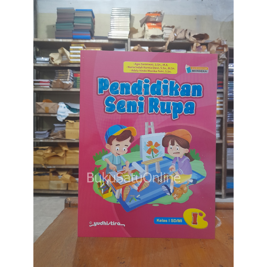 Jual Pendidikan Seni Rupa Kelas 1 SD Kurikulum Merdeka Yudhistira ...