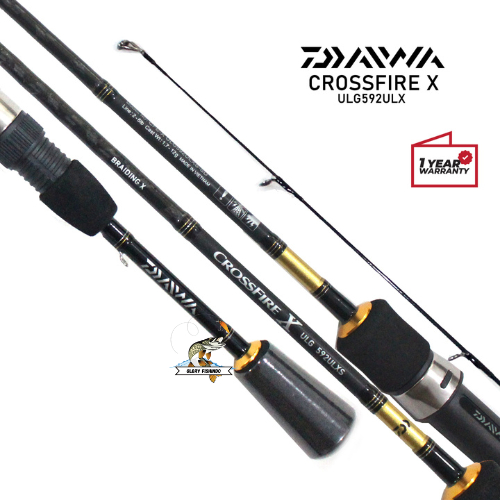 Jual Joran Ul Daiwa Crossfire X Ulg Solid Carbon Tip Ultralight Casting Gf Shopee Indonesia