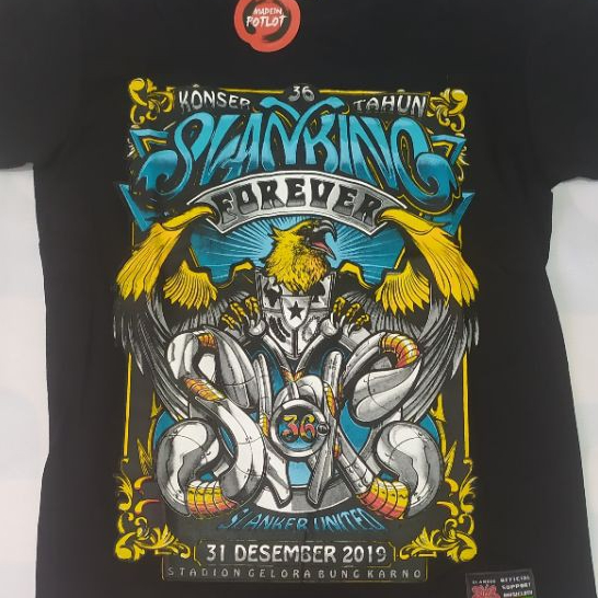 Jual KAOS SLANK KONSER 36 TAHUN SLANKING FOREVER - KAOS ANNIVERSARY ...