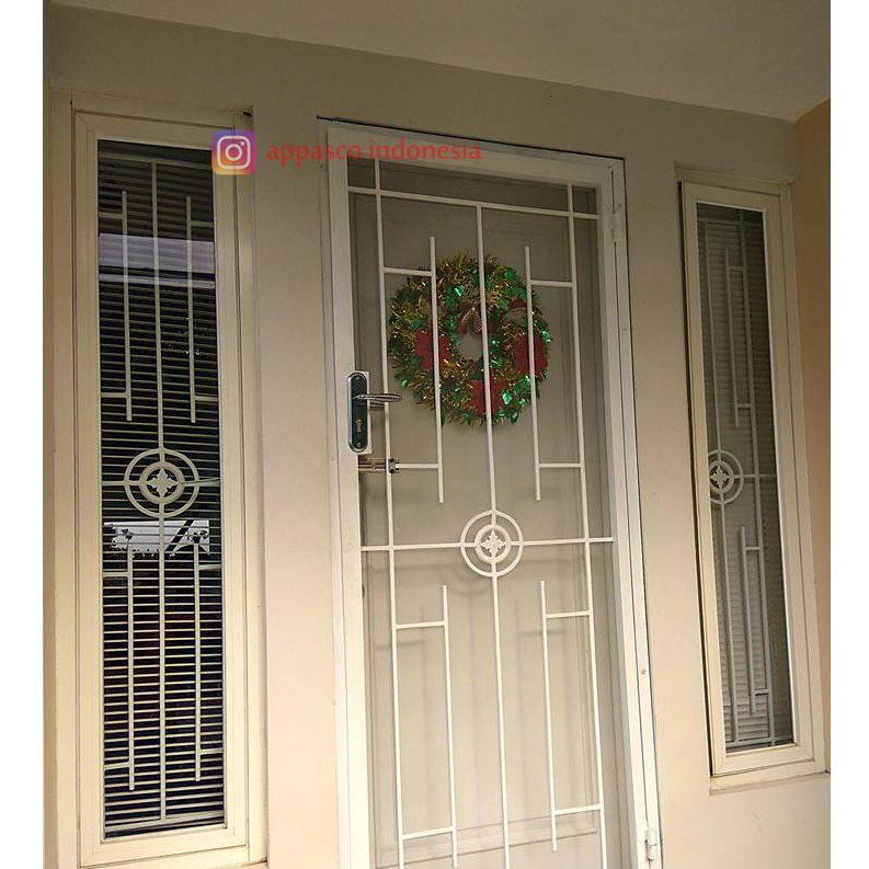 Jual Pintu Besi Teralis Minimalis Besi Galvanis dan Nako | Shopee Indonesia