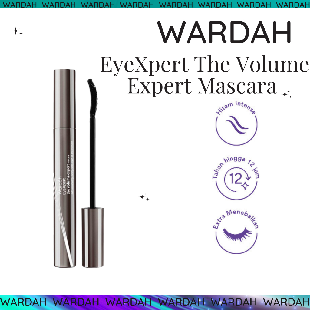Jual Wardah Eyexpert The Volume Expert Mascara 7g Maskara Shopee Indonesia